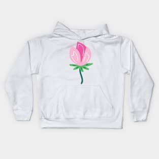 Pink Flower Kids Hoodie